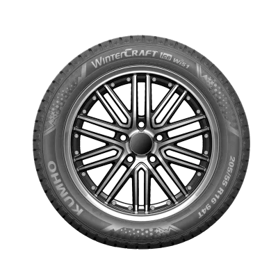 Kumho WI51 WinterCraft ice, вид спереди